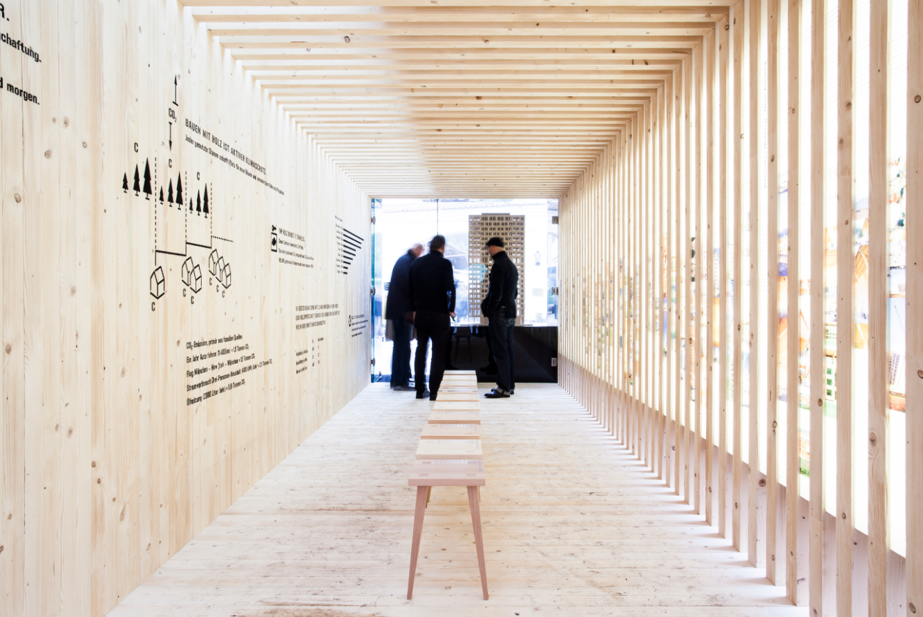 Innenraum "schauholz", Foto: Matthias Kestel